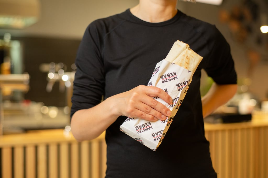 Кебаб з креветкою 350 грам