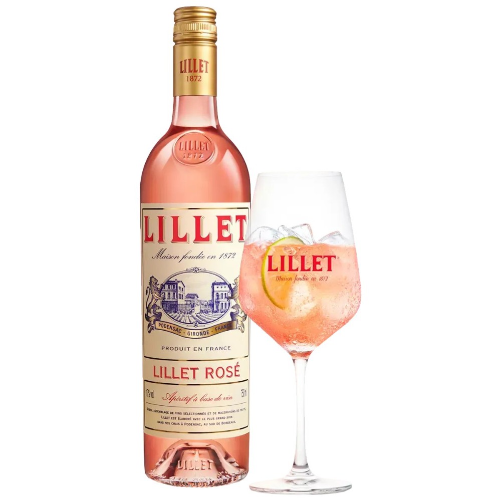Аперитив на основі вина Lilllet Rose 50 г 17%
