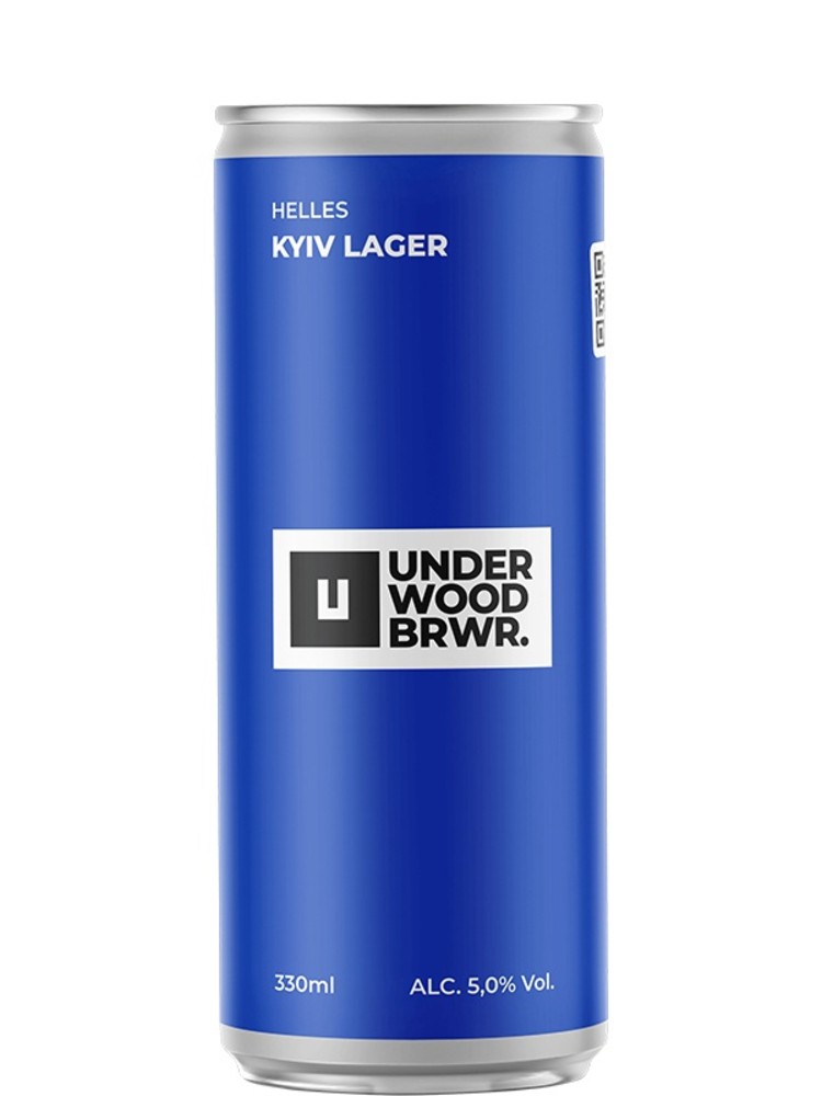 Пиво Світле KYIV LAGER 0.33 зб
