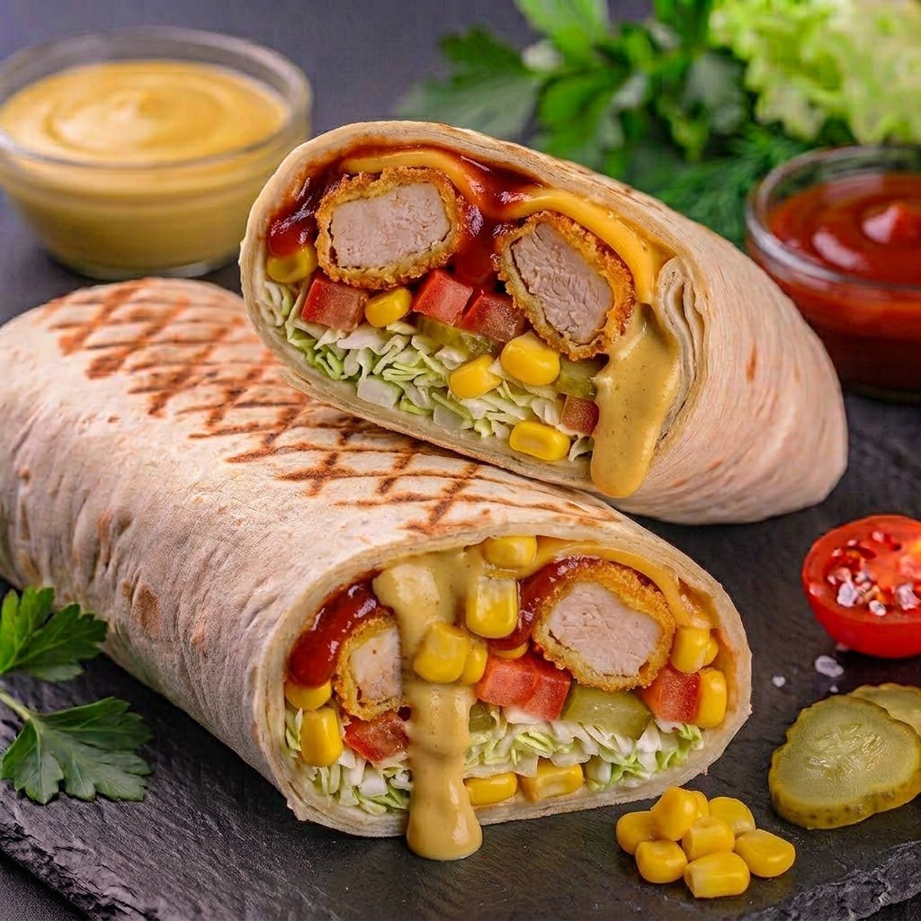 Рол з нагетсами, 360 гр.