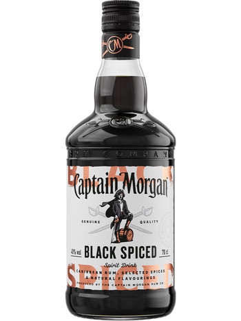 Ром Capitan Morgan Black Spiced