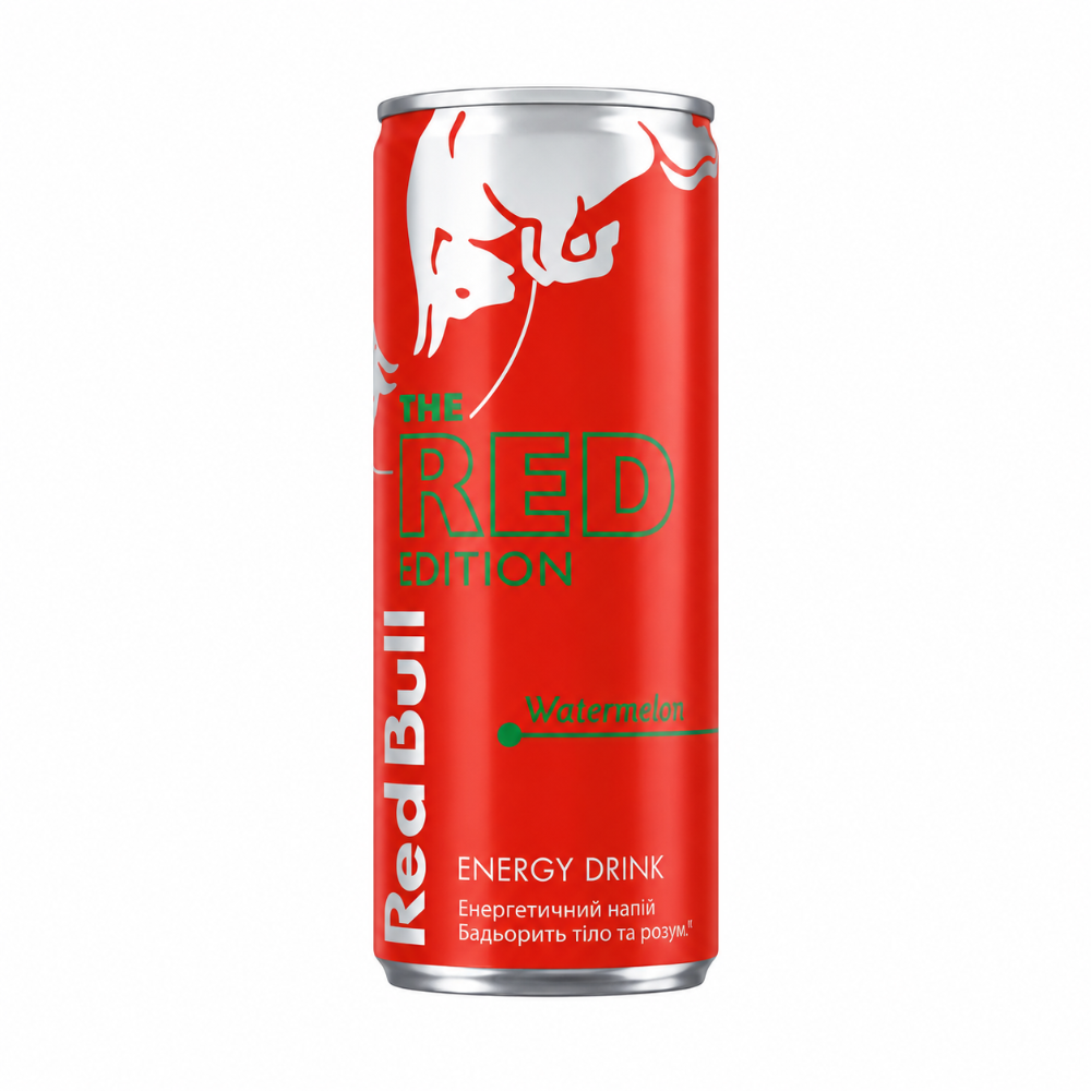 Енергетичний напій Red Bull зі смаком кавуна безалкогольний 0,25 л