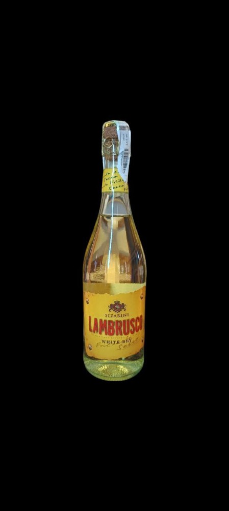 Вино ігристе біле сухе Sizarini Lammbrusco 0.750л.