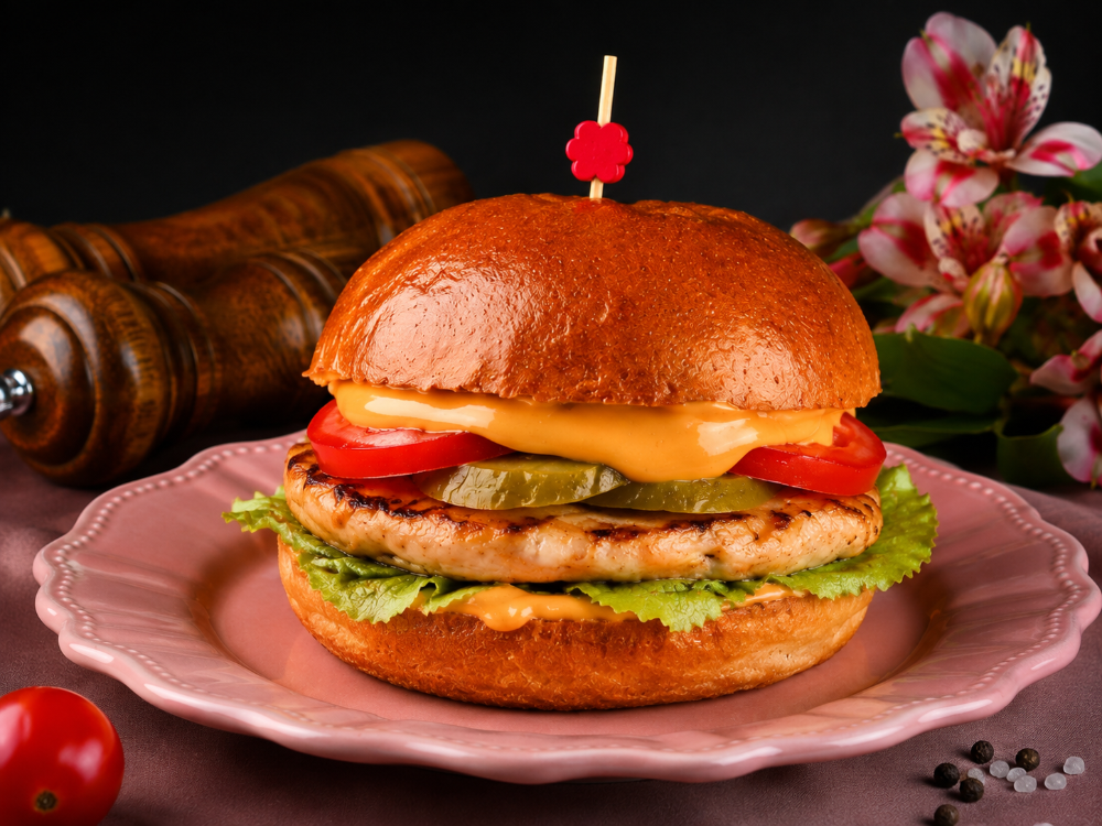 БУРГЕР CHICKEN CLASSIC_ДОСТАВКА 