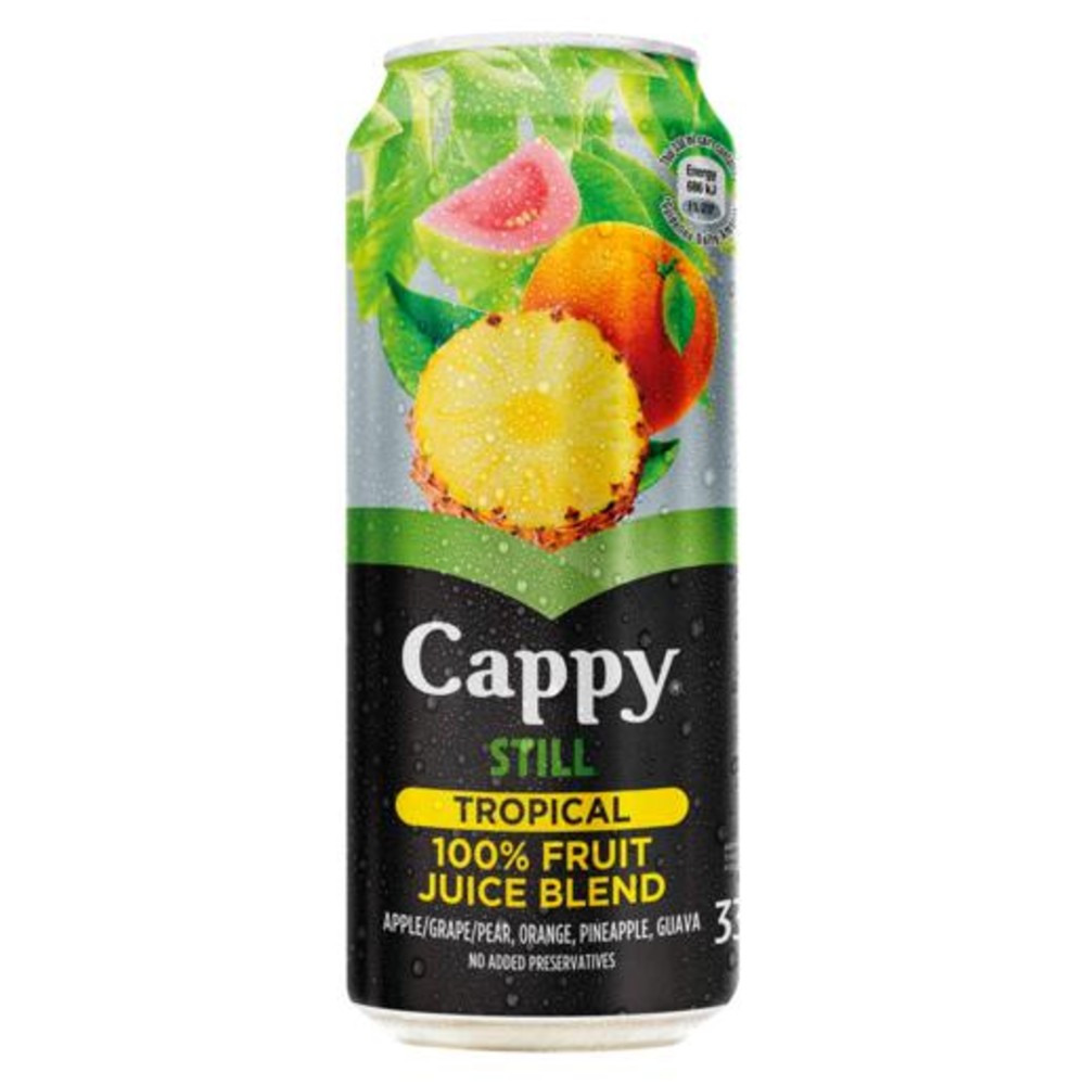 CAPPY STILL TROPICAL 330ML