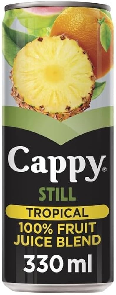 CAPPY STILL TROPICAL 330ML