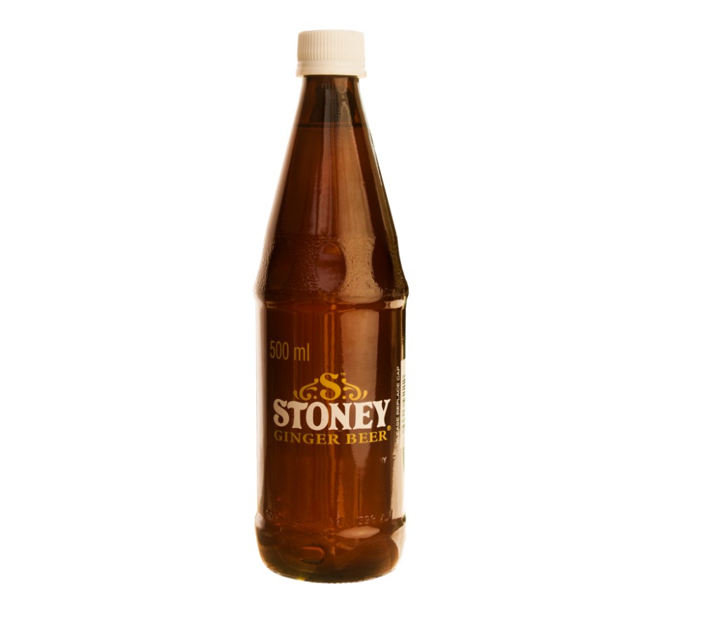 STONEY GINGER BEER 500ML GLASS BOTTLE