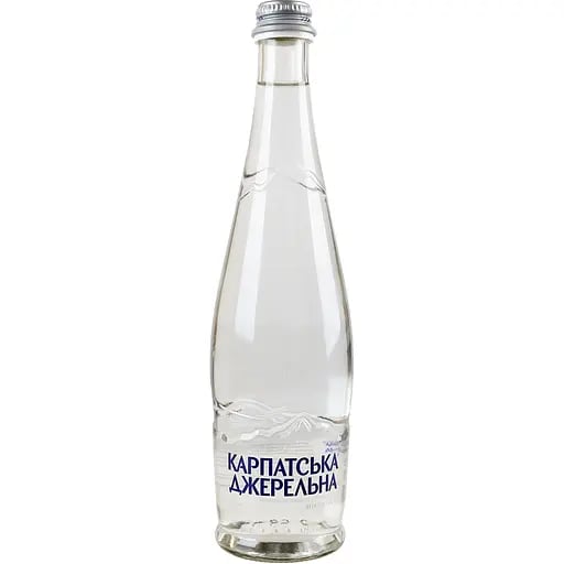 Вода "Карпатська джерельна", 0,5 л.
