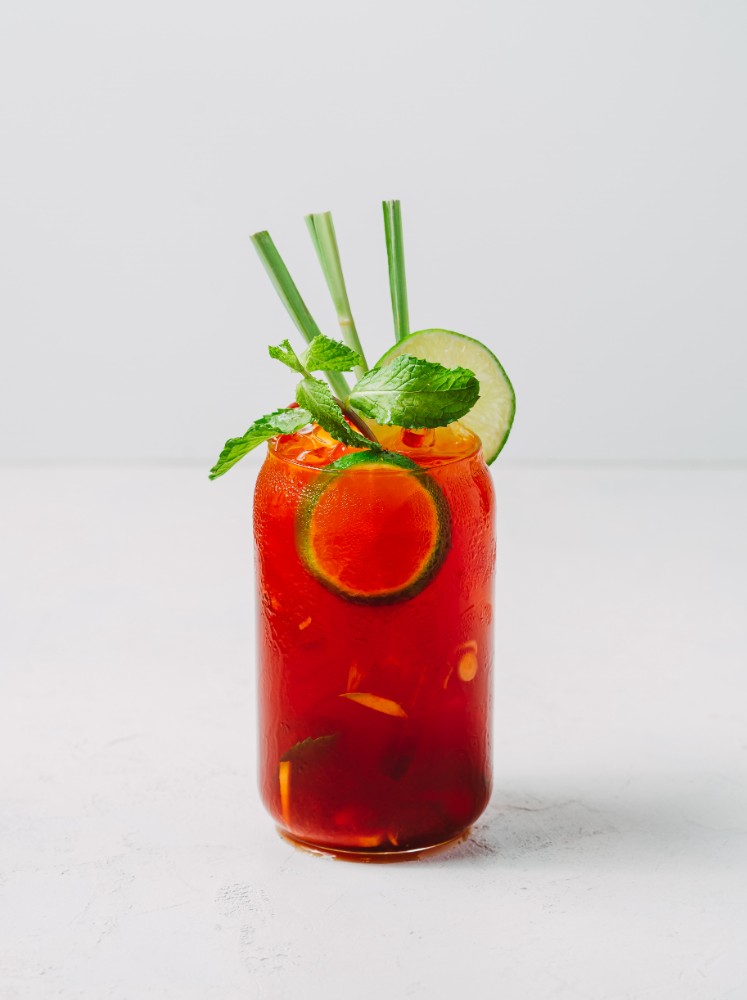 Cold Thai Herbal Tea
