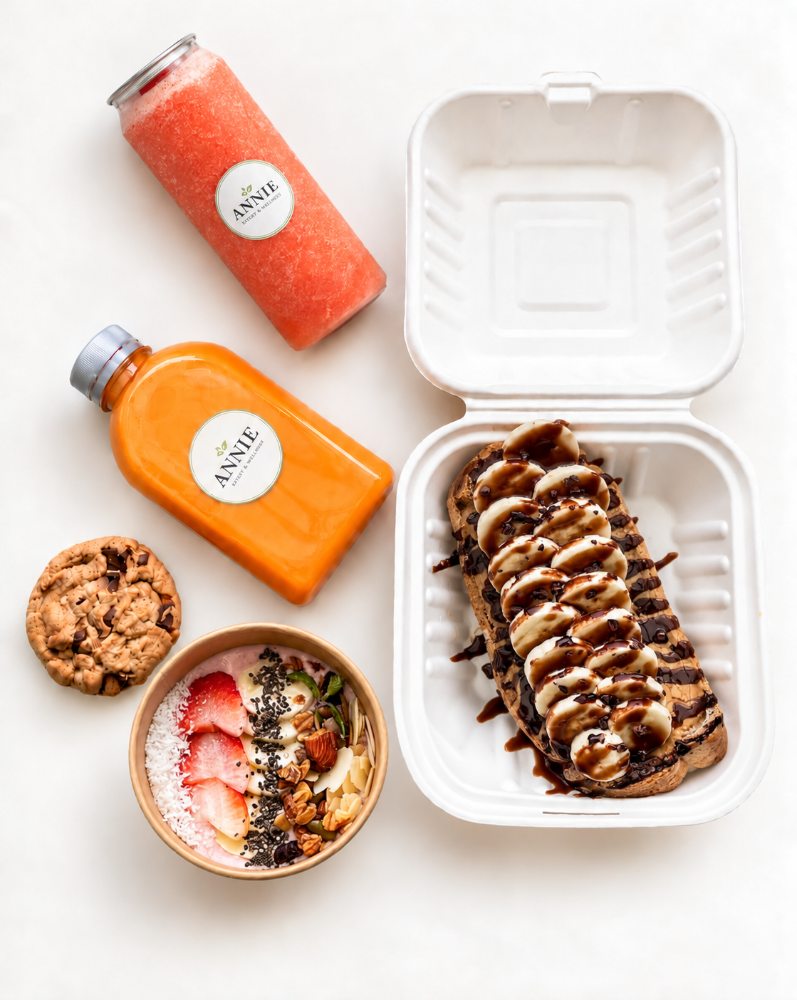 Breakfast Kids Set #8 (Love Strawberry, Banana Toast)