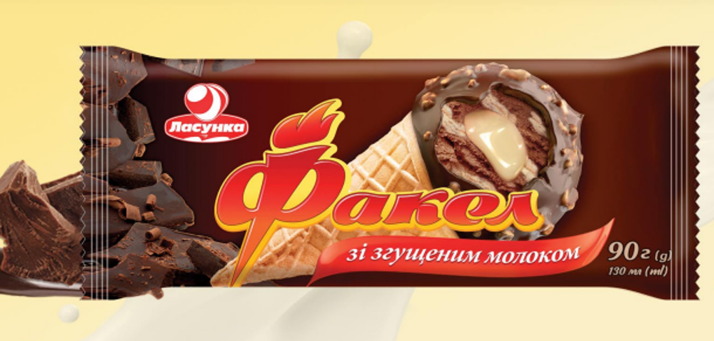 Морозиво Факел шоколад, шт