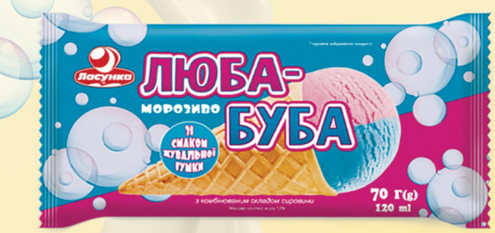 Морозиво Люба-Буба , шт