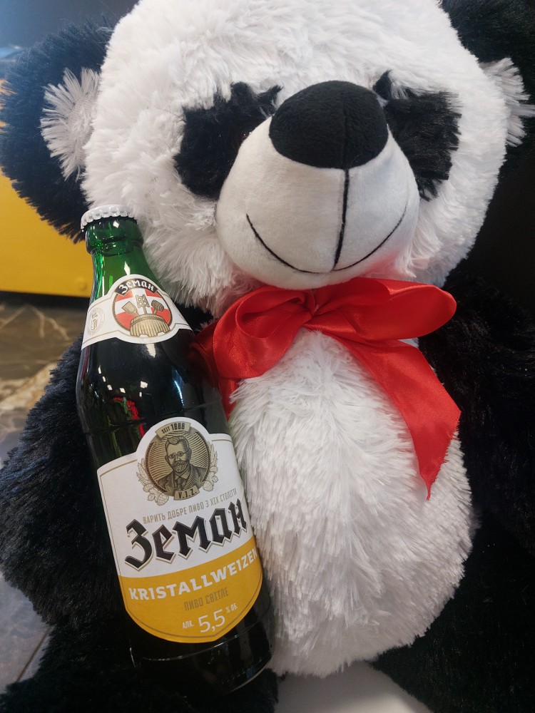 Пиво Земан Kristallweizen,0.5,шт