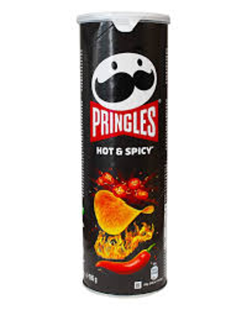 Чіпси Прінглс зі смаком Hot&Spicy 40гр