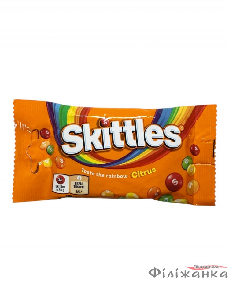 Драже Skittles Citrus 38г