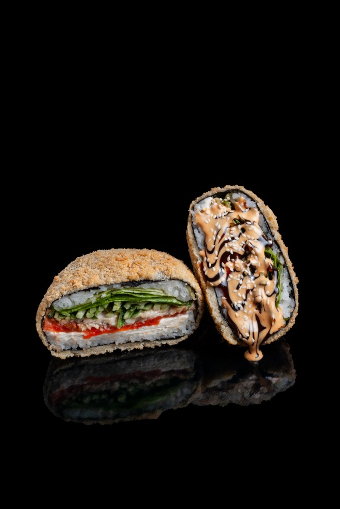 Sushi Burger Вугор-Лосось