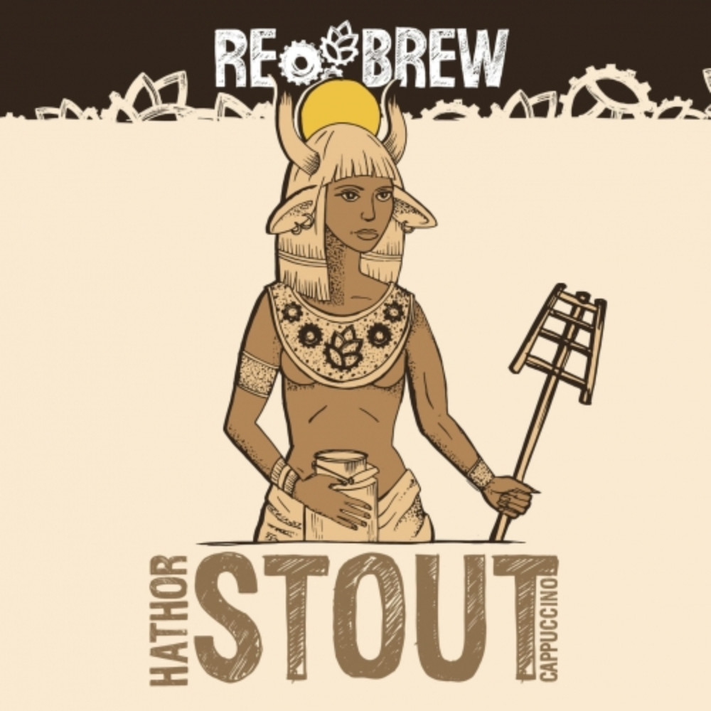 Пиво Rebrew Hathor Milk Stout Cappuccino 0.33L