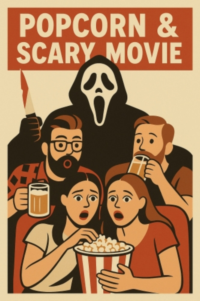 Пиво Flasker Popcorn & Scary Movie 0.33L