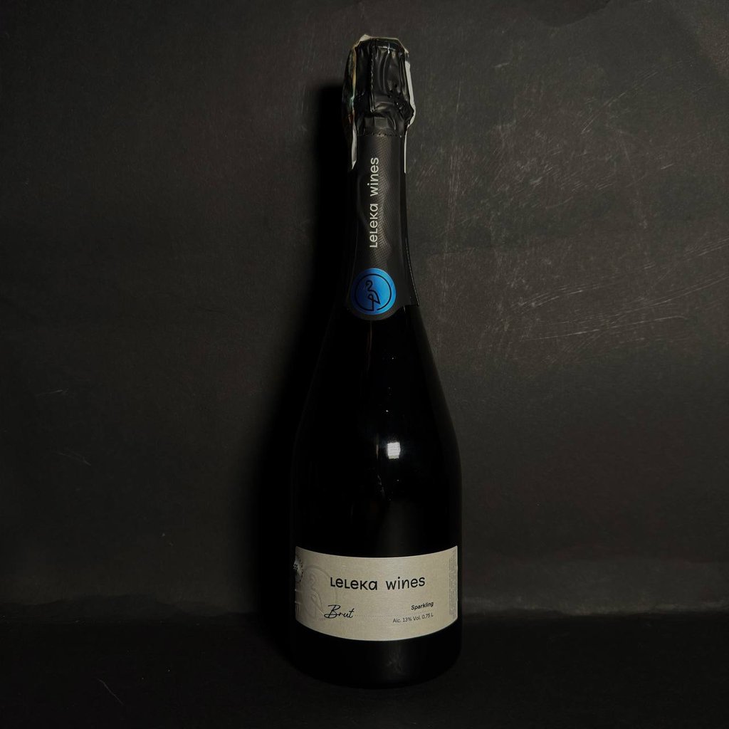 Вино ігристе Leleka Wines Брют біле 0,75