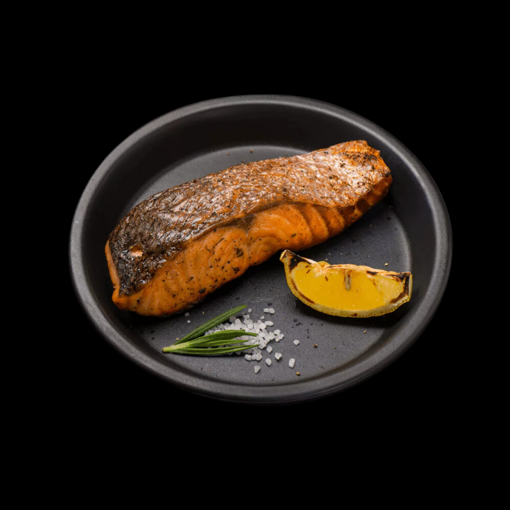 Filete de salmón a la brasa