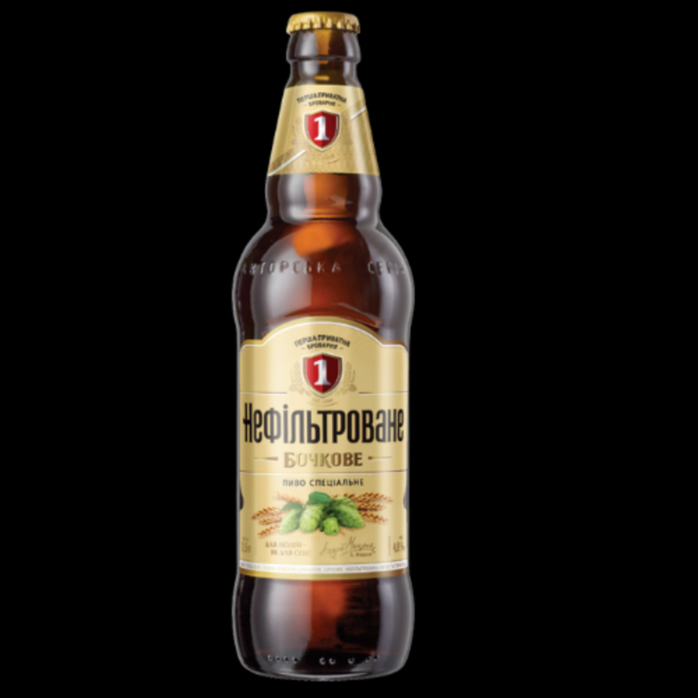 Cerveza clara "Bochkovoe" no filtrado 4.3% 500ml