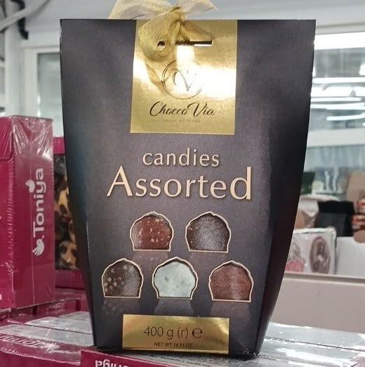 Chocco Via, Цукерки асорті Солодко, 400г