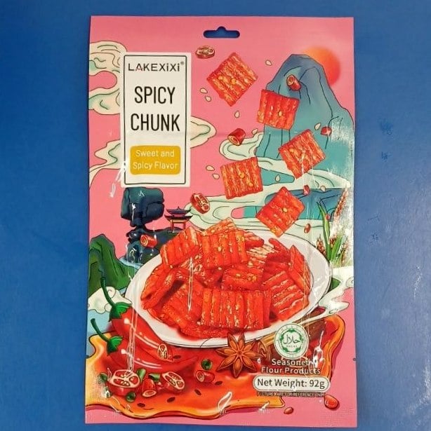 Латяо-слайс СОЛОДКО ГОСТРИЙ шматочки Lakexixi Spicy Stick (4444) 92гр