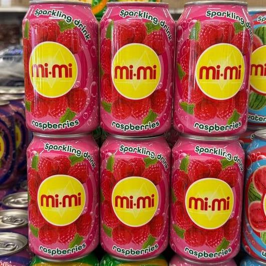 Напій "Mi-Mi" малина з/б (3434), 330мл
