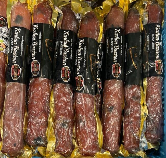 BUTCHER`S HOUSE Ковбаса с/в Курхан БАЗІРОН Kurhan Baziron blek lemon в/с (Хмельницьк)