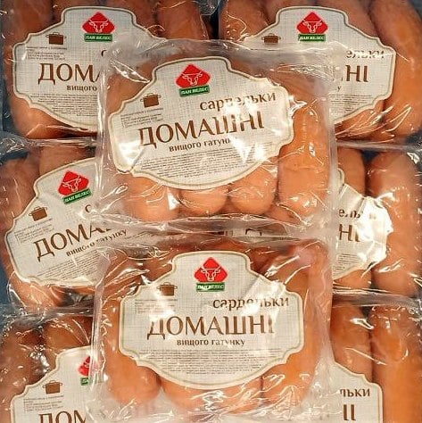 Пан Велес Сардельки ДОМАШНІ вищого гатунку