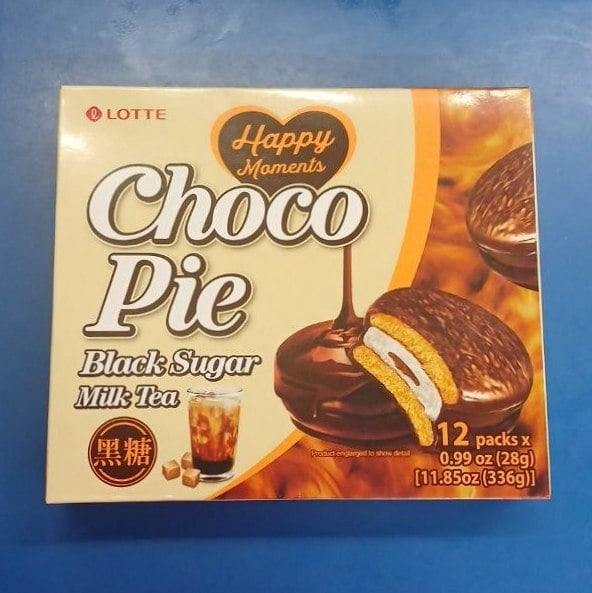 LOTTE, Печиво шоколадне CHOCO PIE Milk Tea (Павліш), 336г