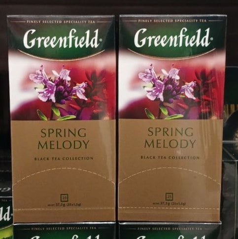 Greenfield Чай пакет чорн. з духм.трав. SPRING MELODY (Солодко), 25х1.5г