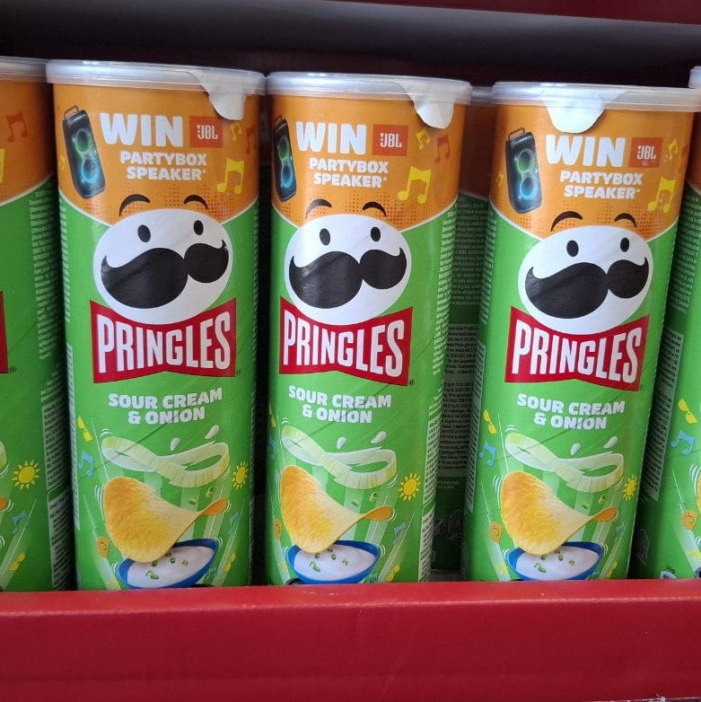 Чіпси Pringles Cream onion (вершкова цибуля) (2), 165г