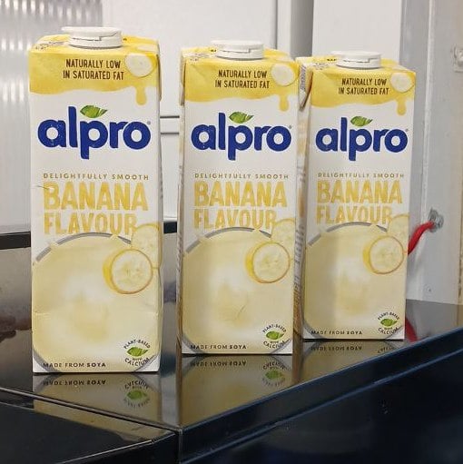 Alpro МОЛОКО бананове (Тейсті) 1л