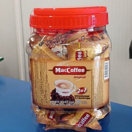 Мак Кофе 3 в 1 Орігінал 20г*50 банка (Комо,Kracks) 1000г