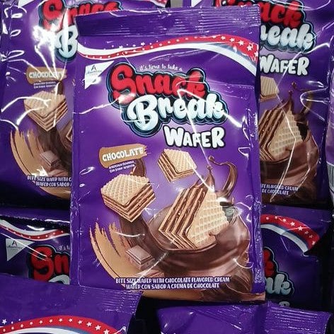 Вафлі з шоколадною начинкою Snack break (The Banka), 180г