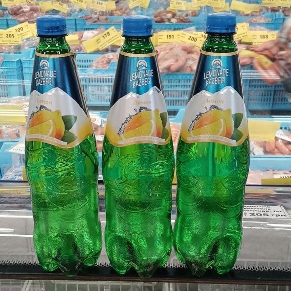 Лимонад Kazbegi Лимон (3434) 1л