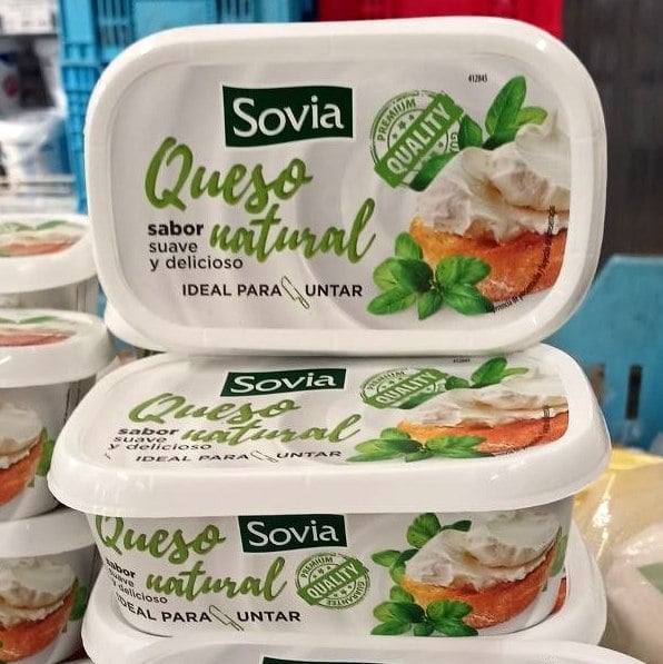 Крем сир натуральний SOVIA Queso Natural (4444, Ляльчук) 300г