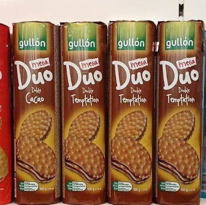 Печиво сендвич Duo Mega Temptation з шоколад. кремом (4444) 0.5кг