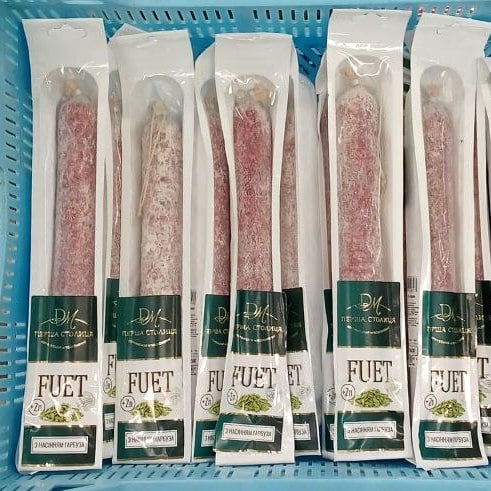 ДМ Перша столиця FUET Фует з гарбузовим насінням с/к в/с газ, (4321)