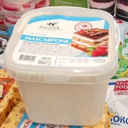 Good Milk Маскарпоне 80% відро (Ляльчук) 1кг