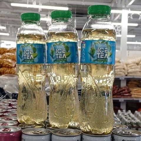 Biola ЧАЙ зелений ICE TEA смак саусеп (Бар-Ком), 0.5л