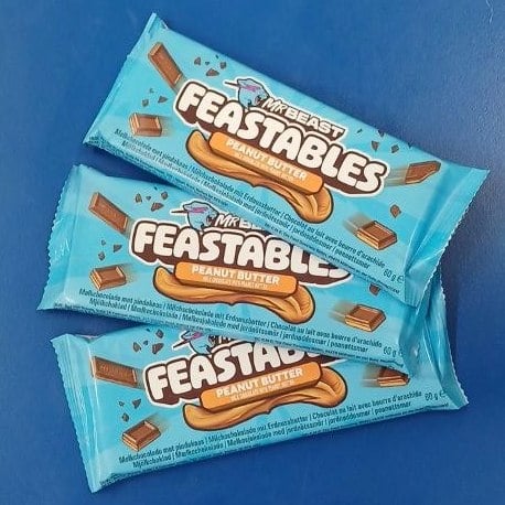 Шоколад Feastables Peanut Butter арахісова паста (4444), 60г