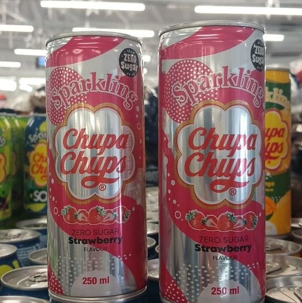 Напій Chupa Chups Полуниця з/б (2) (престиж-компані,4444) 250мл
