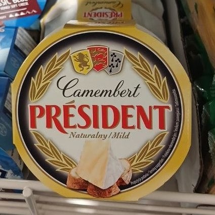 Cammembert Сир Президент 60% коробка (ЗДМ) 120г