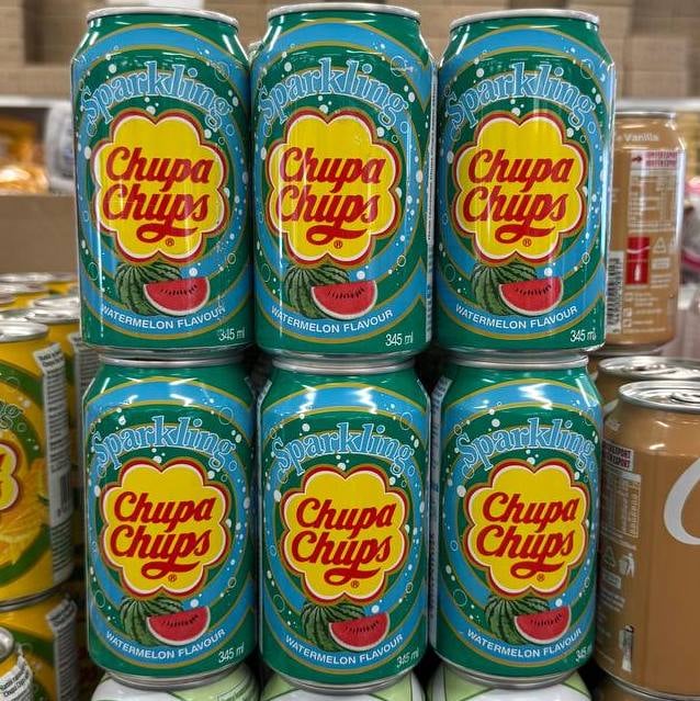 Напій Chupa-Chups кавун з/б (3434,4444), 345мл
