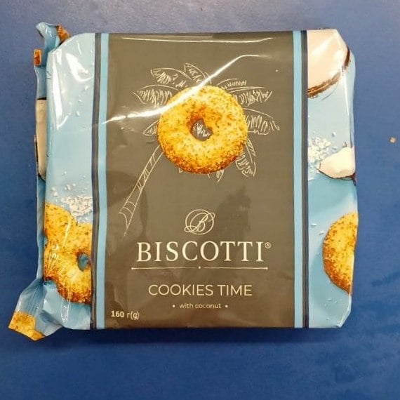 Biscotti печиво cookies time (Солодко) 160г