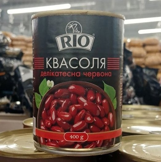 RIO Квасоля делікатесна червона ж/б (Павловський) 400г