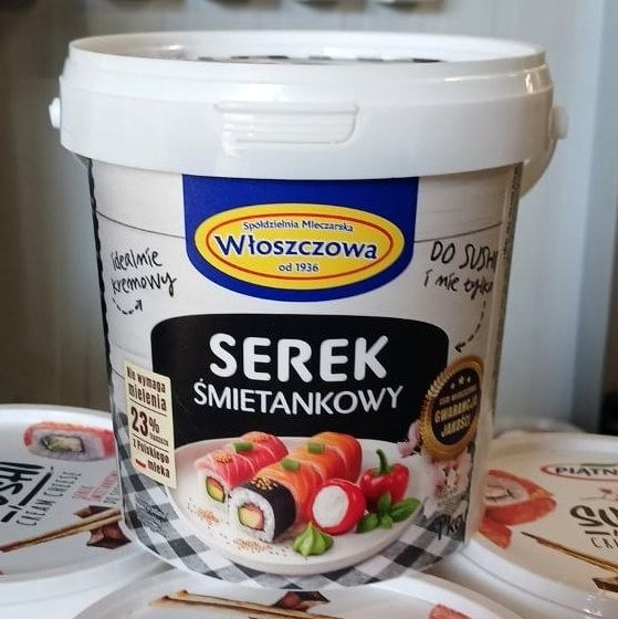 Wloszczowa Serek сметанковий крем сир Польща відро (Ляльчук) 1кг