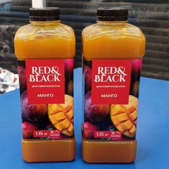 Фруктовий концентрат МАНГО ТМ "Red & Black" (0000) 1250г